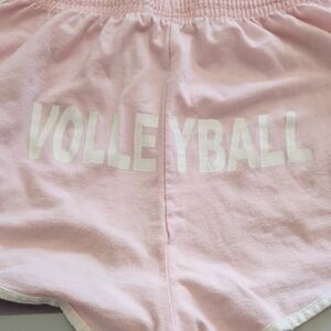 Augusta Sportswear Pink Ladies Volleyball Shorts